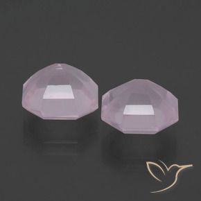 Shop natural 5.39ct Rose bubblegum Quartz rose gems, Octogone / coupe Émeraude, from Afrique du Sud at GemSelect. In stock, global shipping!