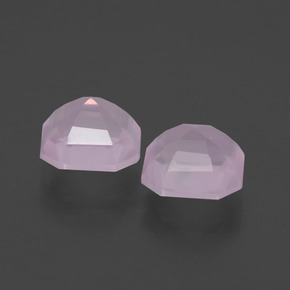 Achetez naturel 3,07ct rose quartz rose gems, taille émeraude, en provenance afrique du sud chez gemselect. en stock, livraison internationale!