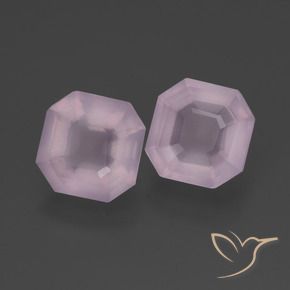 Shop natural 4.64ct Rose clair Quartz rose gems, Octogone / coupe Émeraude, from Afrique du Sud at GemSelect. In stock, global shipping!