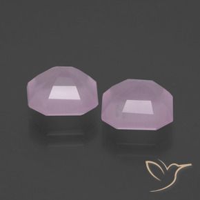 Shop natural 4.64ct Rose clair Quartz rose gems, Octogone / coupe Émeraude, from Afrique du Sud at GemSelect. In stock, global shipping!