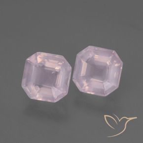 Shop natural 3.76ct Rose bubblegum Quartz rose gems, Octogone / coupe Émeraude, from Afrique du Sud at GemSelect. In stock, global shipping!