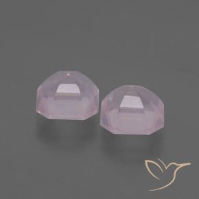 Shop natural 3.76ct Rose bubblegum Quartz rose gems, Octogone / coupe Émeraude, from Afrique du Sud at GemSelect. In stock, global shipping!