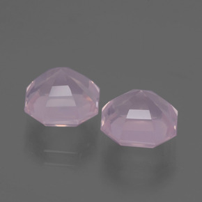 Achetez naturel 4,99ct rose quartz rose gems, taille émeraude, en provenance afrique du sud chez gemselect. en stock, livraison internationale!