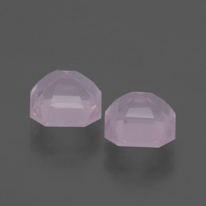 Achetez naturel 3,59ct rose quartz rose gems, taille émeraude, en provenance afrique du sud chez gemselect. en stock, livraison internationale!