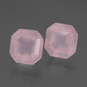 Achetez naturel 3,77ct rose quartz rose gems, taille émeraude, en provenance afrique du sud chez gemselect. en stock, livraison internationale!