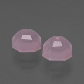 Achetez naturel 3,77ct rose quartz rose gems, taille émeraude, en provenance afrique du sud chez gemselect. en stock, livraison internationale!