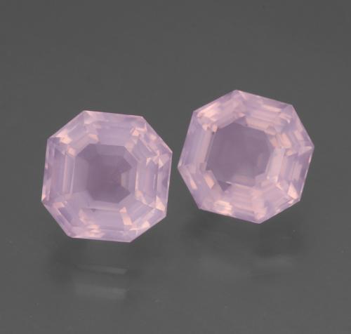 Achetez naturel 5,03ct rose quartz rose gems, taille émeraude, en provenance afrique du sud chez gemselect. en stock, livraison internationale!