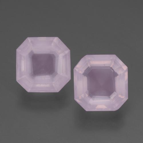 Achetez naturel 4,61ct rose quartz rose gems, taille émeraude, en provenance afrique du sud chez gemselect. en stock, livraison internationale!