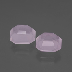Achetez naturel 4,61ct rose quartz rose gems, taille émeraude, en provenance afrique du sud chez gemselect. en stock, livraison internationale!