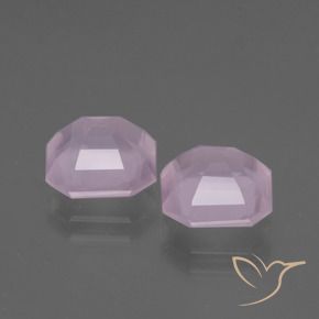 Shop natural 4.40ct Rose clair Quartz rose gems, Octogone / coupe Émeraude, from Afrique du Sud at GemSelect. In stock, global shipping!