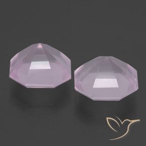 Shop natural 11.24ct Rose très clair Quartz rose gems, Octogone / coupe Émeraude, from Afrique du Sud at GemSelect. In stock, global shipping!