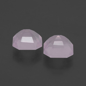 Achetez naturel 3,47ct rose quartz rose gems, taille émeraude, en provenance afrique du sud chez gemselect. en stock, livraison internationale!