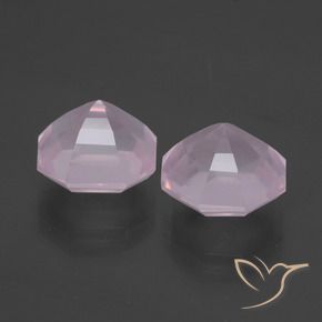 Shop natural 6.33ct Rose bubblegum Quartz rose gems, Octogone / coupe Émeraude, from Afrique du Sud at GemSelect. In stock, global shipping!