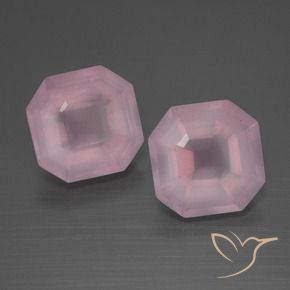 Shop natural 6.08ct Rose rosé moyen Quartz rose gems, Octogone / coupe Émeraude, from Afrique du Sud at GemSelect. In stock, global shipping!