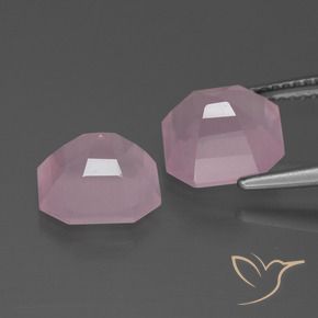 Shop natural 6.08ct Rose rosé moyen Quartz rose gems, Octogone / coupe Émeraude, from Afrique du Sud at GemSelect. In stock, global shipping!