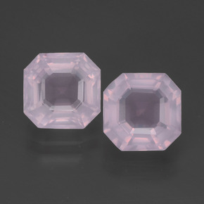 Achetez naturel 4,32ct rose quartz rose gems, taille émeraude, en provenance afrique du sud chez gemselect. en stock, livraison internationale!