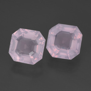 Achetez naturel 4,32ct rose quartz rose gems, taille émeraude, en provenance afrique du sud chez gemselect. en stock, livraison internationale!