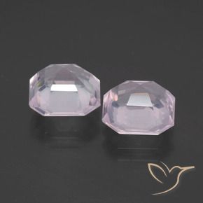 Shop natural 4.82ct Rose léger Quartz rose gems, Octogone / coupe Émeraude, from Afrique du Sud at GemSelect. In stock, global shipping!