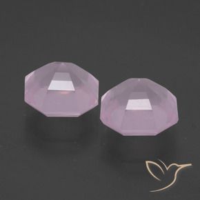 Shop natural 5.33ct Rose clair Quartz rose gems, Octogone / coupe Émeraude, from Afrique du Sud at GemSelect. In stock, global shipping!