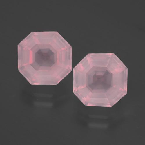 Achetez naturel 5.02ct Rose rosé moyen Quartz Rose gems, Taille émeraude, En provenance Afrique du Sud chez GemSelect. En stock, livraison internationale!