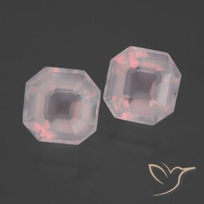 Shop natural 6.76ct Rose très clair Quartz rose gems, Octogone / coupe Émeraude, from Afrique du Sud at GemSelect. In stock, global shipping!