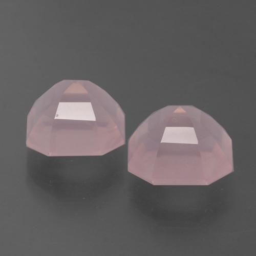 Achetez naturel 8.03ct Rose rosé moyen Quartz Rose gems, Taille émeraude, En provenance Afrique du Sud chez GemSelect. En stock, livraison internationale!