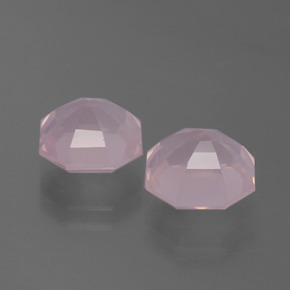 Achetez naturel 5,62ct rose quartz rose gems, taille émeraude, en provenance afrique du sud chez gemselect. en stock, livraison internationale!