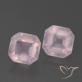 Shop natural 3.60ct Rose clair Quartz rose gems, Octogone / coupe Émeraude, from Afrique du Sud at GemSelect. In stock, global shipping!