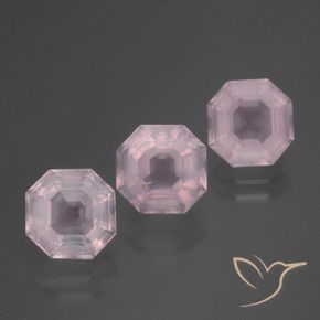 Shop natural 6.27ct Rose léger Quartz rose gems, Octogone / coupe Émeraude, from Afrique du Sud at GemSelect. In stock, global shipping!