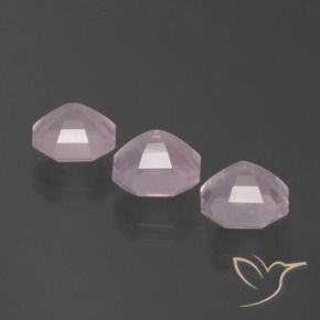 Shop natural 6.27ct Rose léger Quartz rose gems, Octogone / coupe Émeraude, from Afrique du Sud at GemSelect. In stock, global shipping!