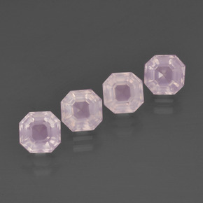 Achetez naturel 5.64ct Rose clair Quartz Rose gems, Taille émeraude, En provenance Afrique du Sud chez GemSelect. En stock, livraison internationale!