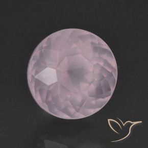 Quartz rose Rose clair naturelle Tour, 5.42 ct, Transparent