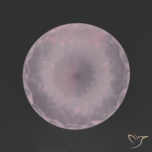 6.88ct Naturel Rose clair Quartz Rose, Tour, Transparent