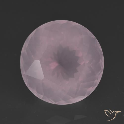 9.32ct Naturel Rose bubblegum Quartz Rose, Tour, Transparent