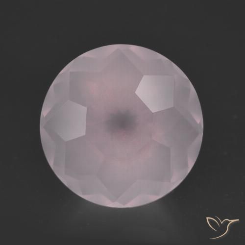 6.36ct Naturel Rose clair Quartz Rose, Tour, Transparent