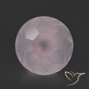 Quartz rose Rose clair naturelle Tour, 6.36 ct, Transparent