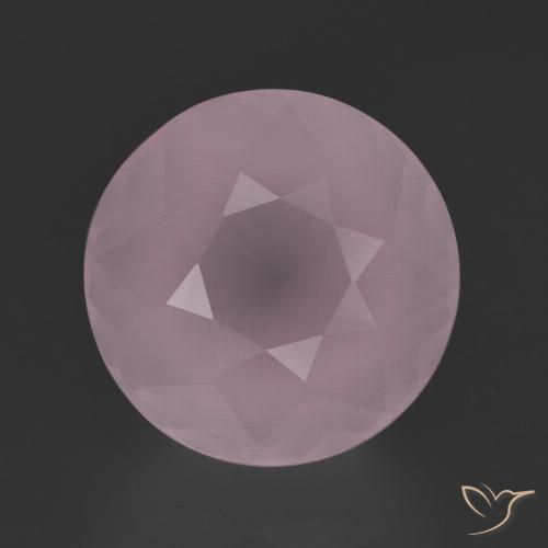 8.32ct Naturel Rose moyen Quartz Rose, Tour, Transparent