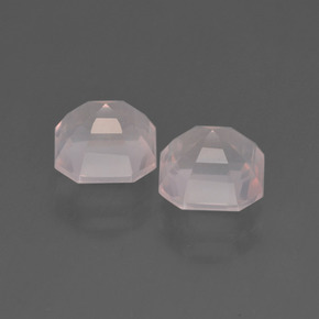 Achetez naturel 3,18ct rose quartz rose gems, taille émeraude, en provenance afrique du sud chez gemselect. en stock, livraison internationale!