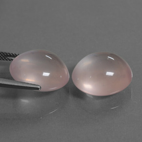 Achetez naturel 26.24ct Rose moyen Quartz Rose gems, Coupe ovale, En provenance Afrique du Sud chez GemSelect. En stock, livraison internationale!