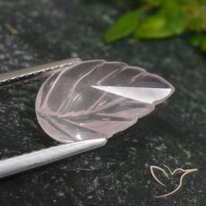 Quartz rose Flamant rose naturelle Taille Fleur, 2.33 ct, Transparent