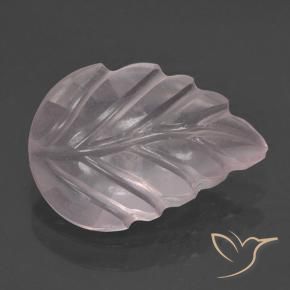 Quartz rose Rose rosé très clair naturelle Taille Fleur, 2.88 ct, Transparent