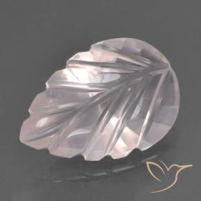 Quartz rose Rose naturelle Taille Fleur, 2.93 ct, Transparent