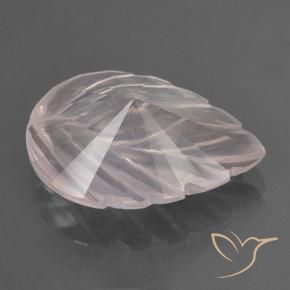 Quartz rose Rose naturelle Taille Fleur, 2.93 ct, Transparent