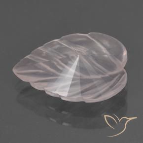 Quartz rose Rose clair naturelle Taille Fleur, 2.34 ct, Transparent