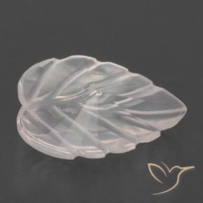 Quartz rose Ton rose rosé naturelle Taille Fleur, 2.96 ct, Transparent