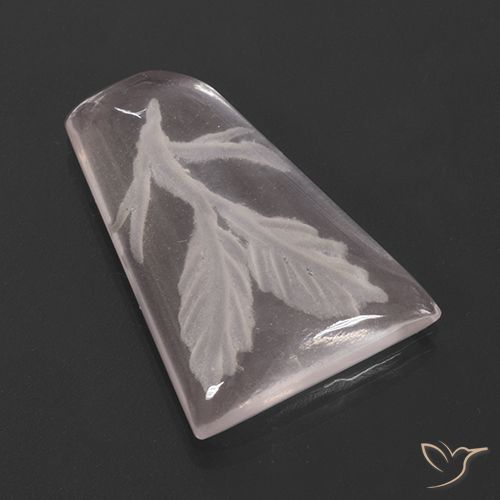 9.71ct Naturel Rose clair Quartz Rose, Fantaisie, Transparent