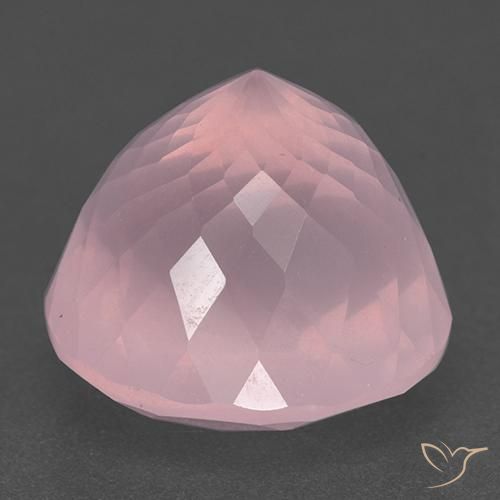 Quartz rose Rose moyen naturelle Tour, 11.73 ct, Translucide