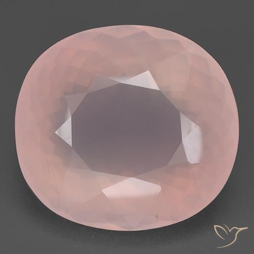 112.68ct Naturel Rose clair Quartz Rose, ovale, Transparent
