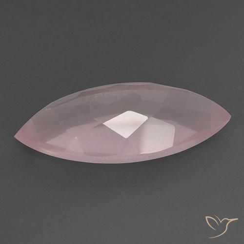 Quartz rose Rose vif naturelle Marquise, 18.58 ct, Transparent