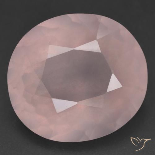 26.84ct Naturel Rose Quartz Rose, ovale, Transparent